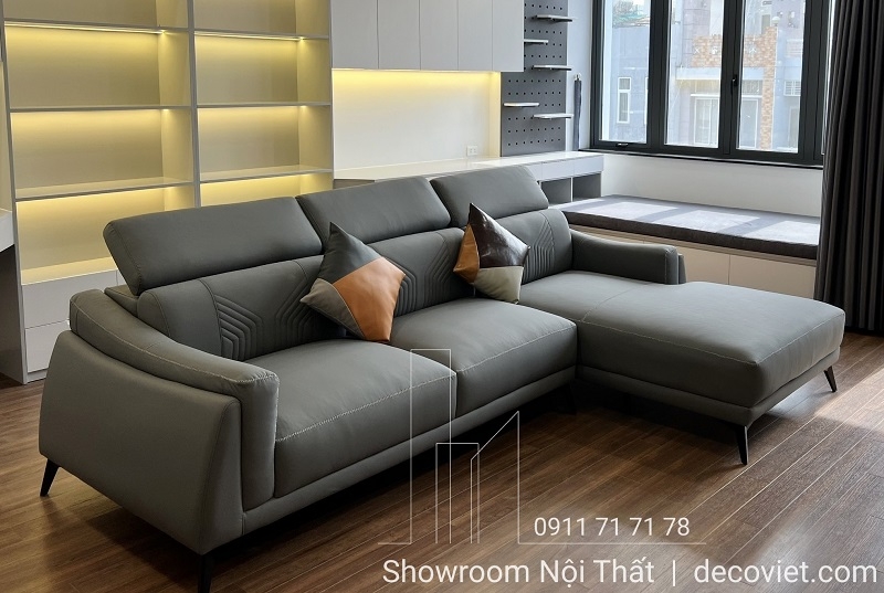 Mẫu Ghế Sofa Da Đẹp 804T