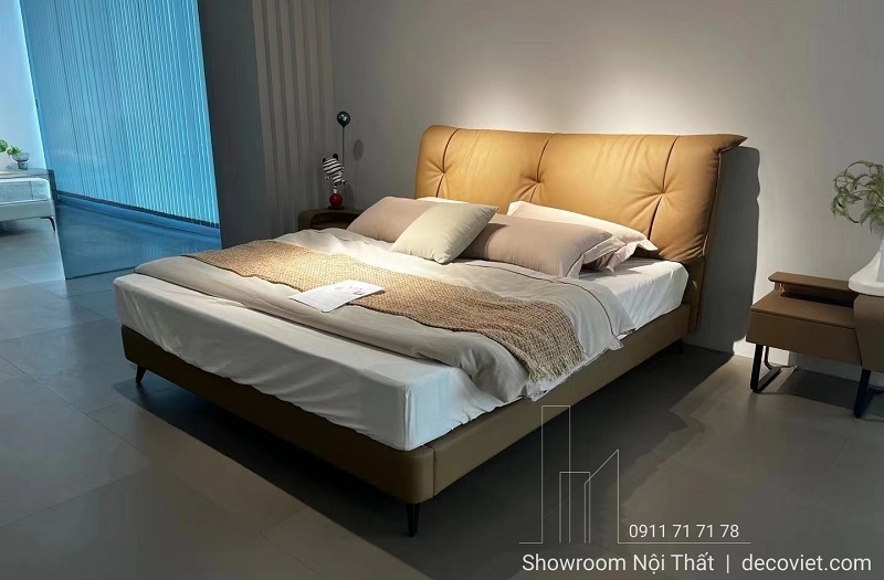 Mẫu Giường Bọc Da Đẹp 200T