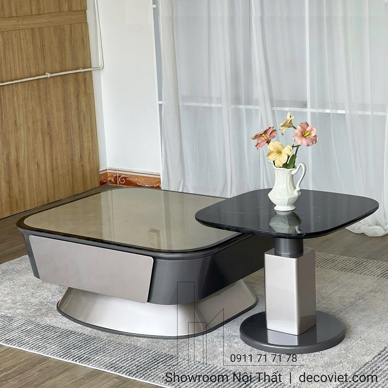 Set Bàn Sofa Mặt Đá Hiện Đại 439S