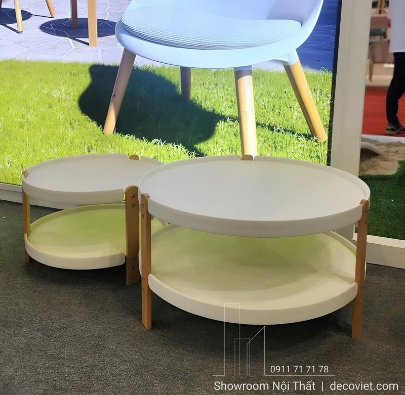 Set Bàn Trà Đôi Tròn 486S