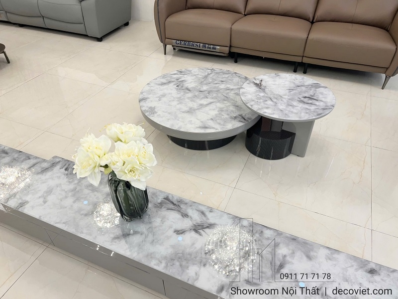 Set Bàn Trà Kệ Tivi Nhập Khẩu 82T