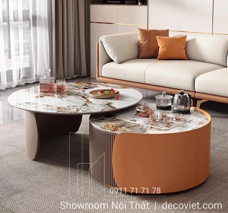 Set Bàn Trà Mặt Đá 298S