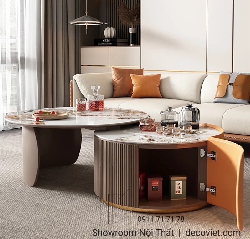 Set Bàn Trà Mặt Đá 298S