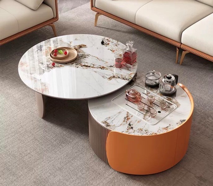 Set Bàn Trà Mặt Đá 298S