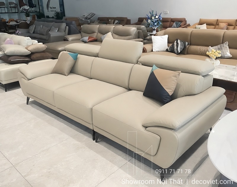 Sofa Băng 3 Chỗ Bọc Da 1169T