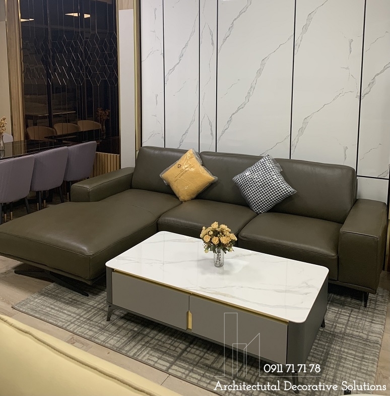 Ghế Sofa Da Thật 442T