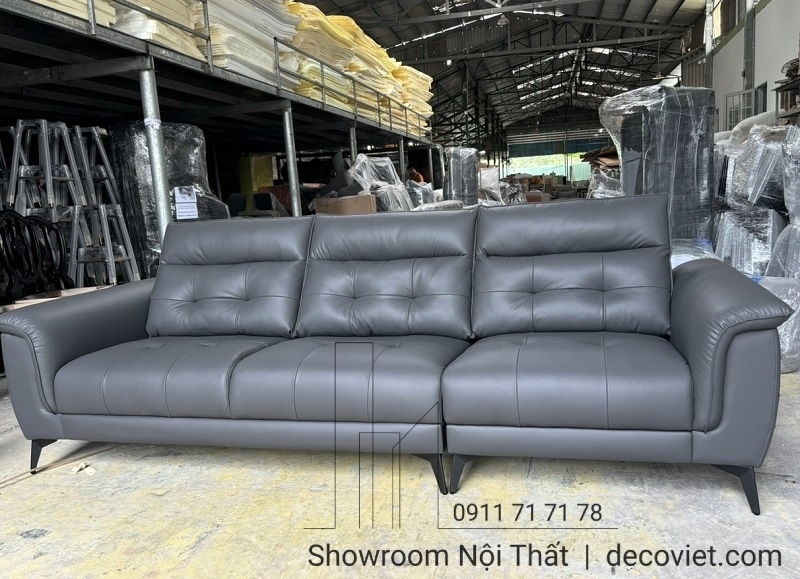 Sofa Băng Bọc Da Hiện Đại 917T