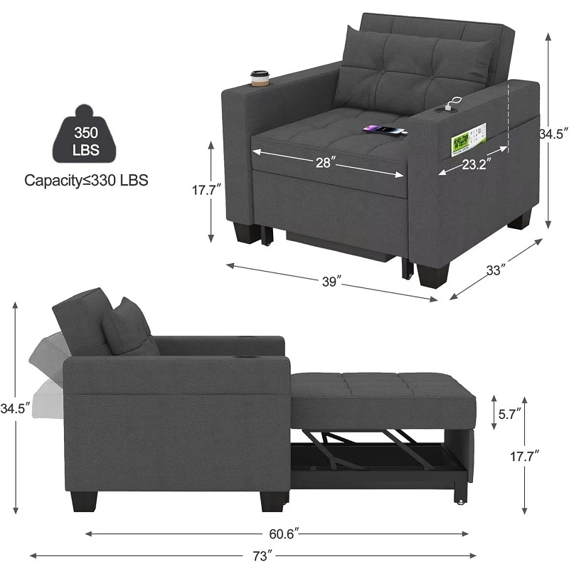 Sofa Bed Cao Cấp 108T