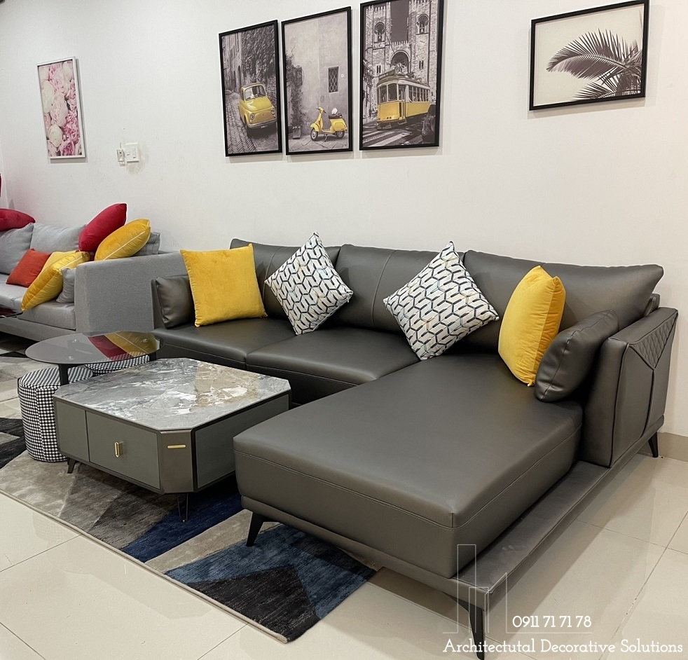 Sofa Da Hiện Đại 387T