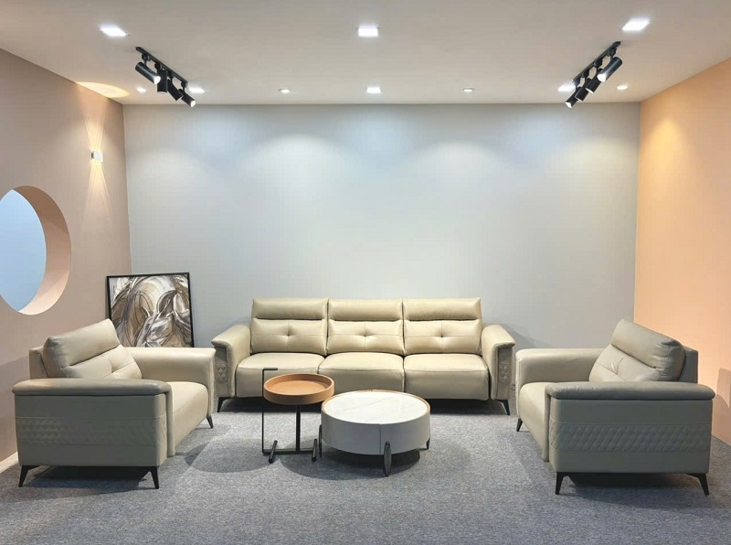 Sofa Da Bò Chỉnh Điện Nhập Khẩu 966T