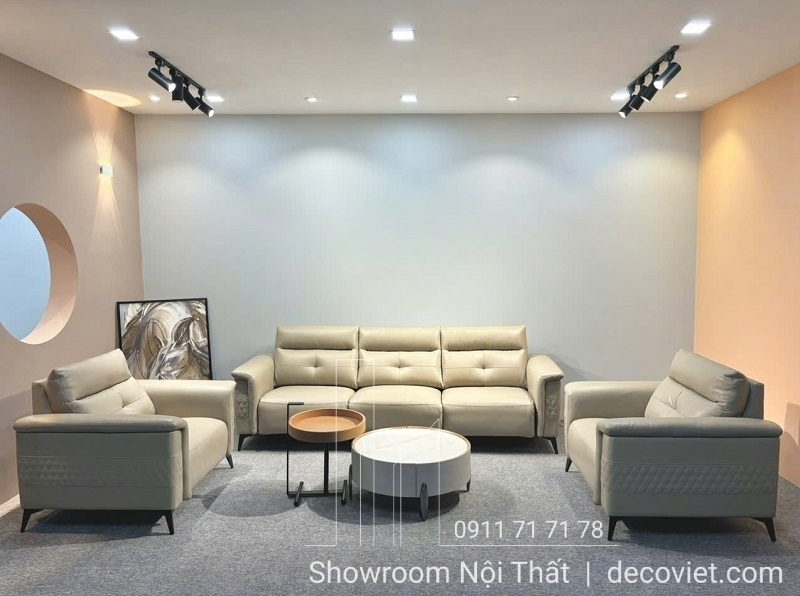 Sofa Da Bò Chỉnh Điện Nhập Khẩu 966T