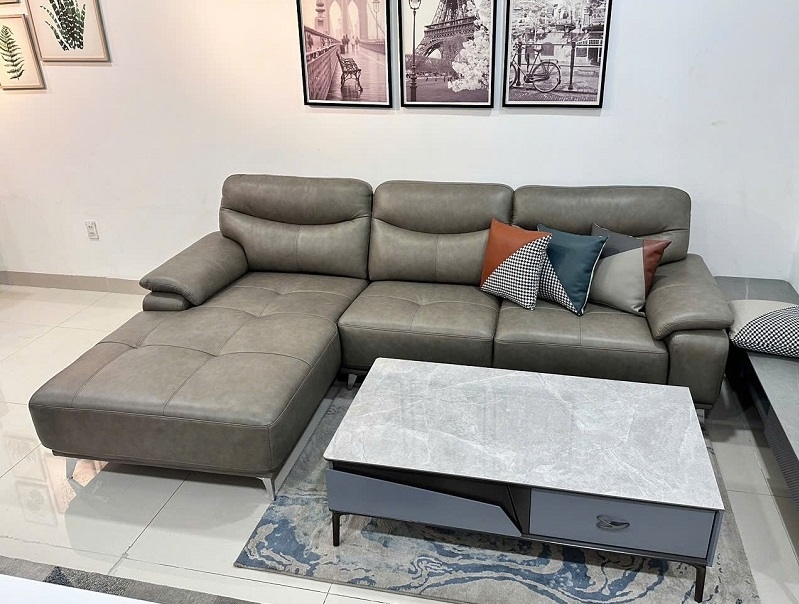 Sofa Da Bò Giá Rẻ 1016T