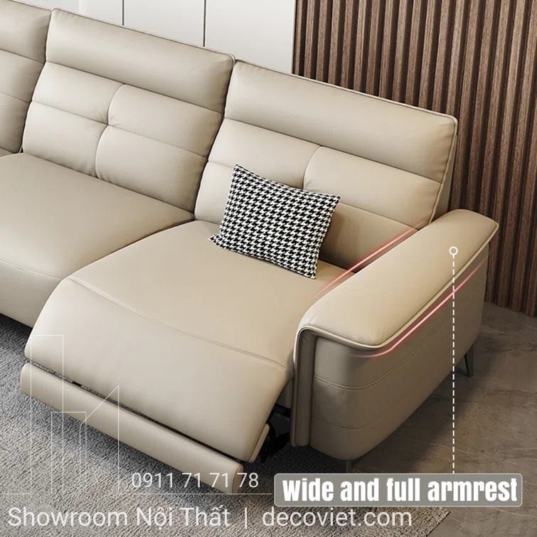 Sofa Da Bò Nhập Khẩu 749T