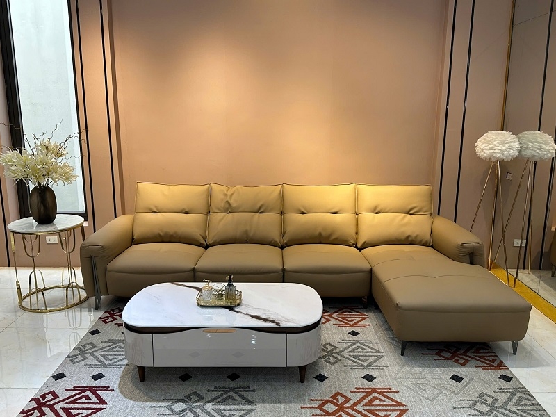 Sofa Da Bò Nhập Khẩu Cao Cấp 936T