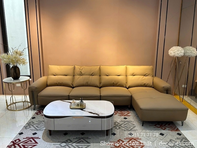 Sofa Da Bò Nhập Khẩu Cao Cấp 936T