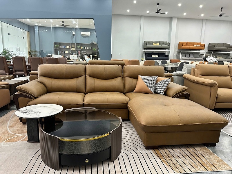 Sofa Da Bò Thật Giá Rẻ 960T