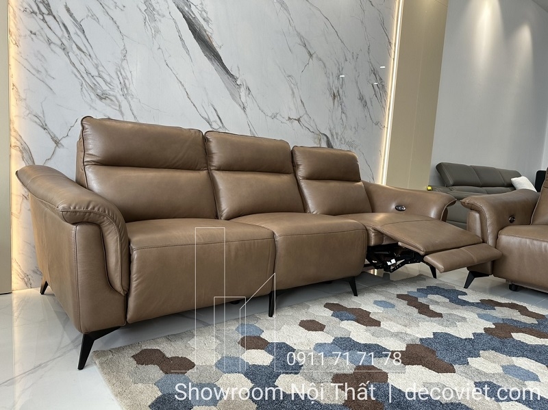 Sofa Da Bò Ý Chỉnh Điện 669T