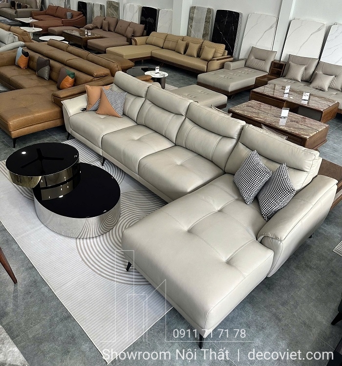 Sofa Da Bò Ý Chỉnh Điện 962T
