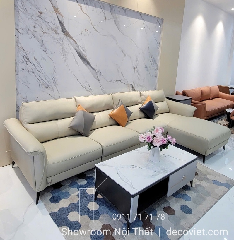 Sofa Da Bò Ý Chỉnh Điện 967T