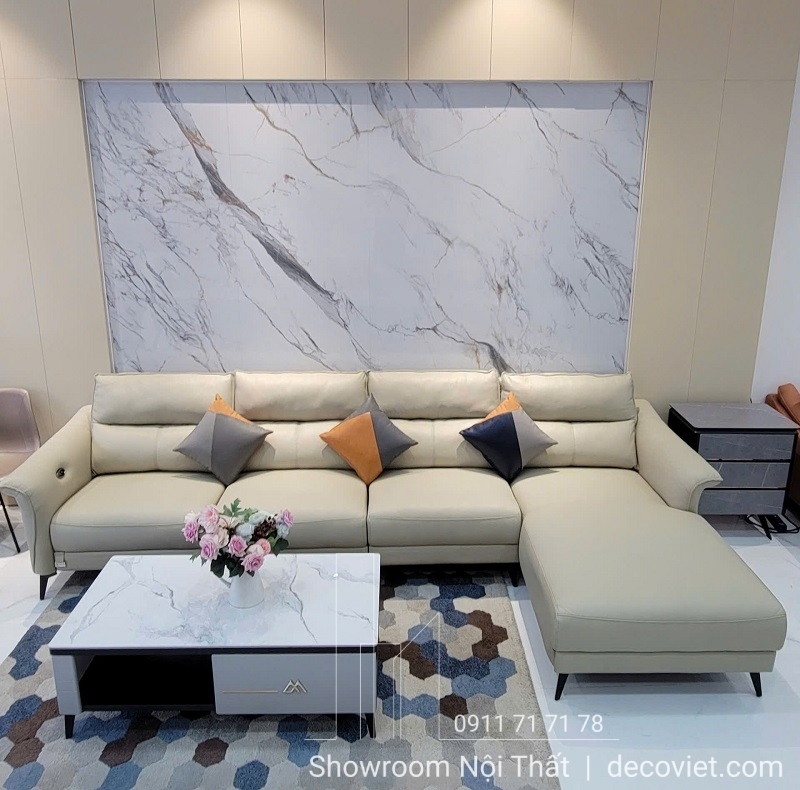 Sofa Da Bò Ý Chỉnh Điện 967T