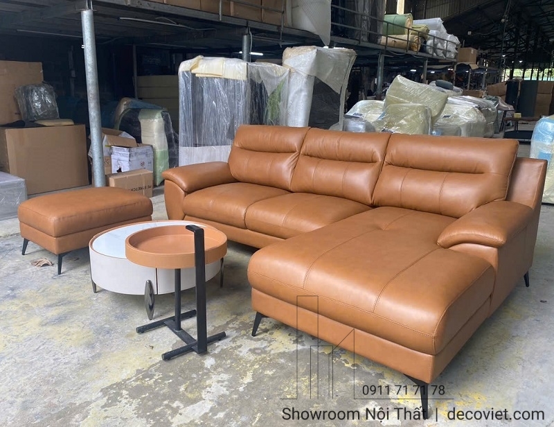 Sofa Da Bò Ý Giá Rẻ 1095T