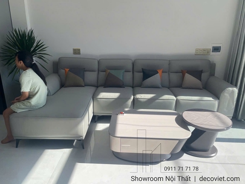 Sofa Da Cao Cấp Sang Trọng 1105T