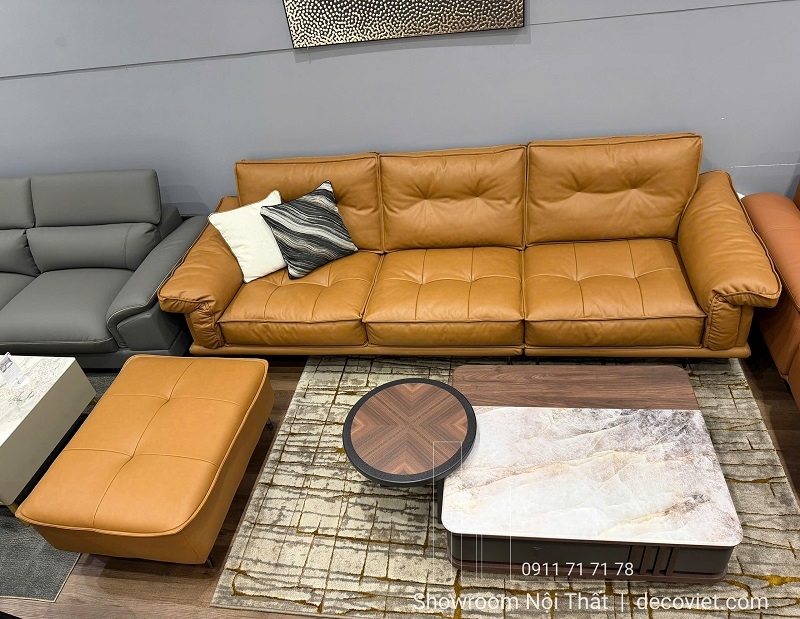 Sofa Da Phòng Khách Cao Cấp 1093T