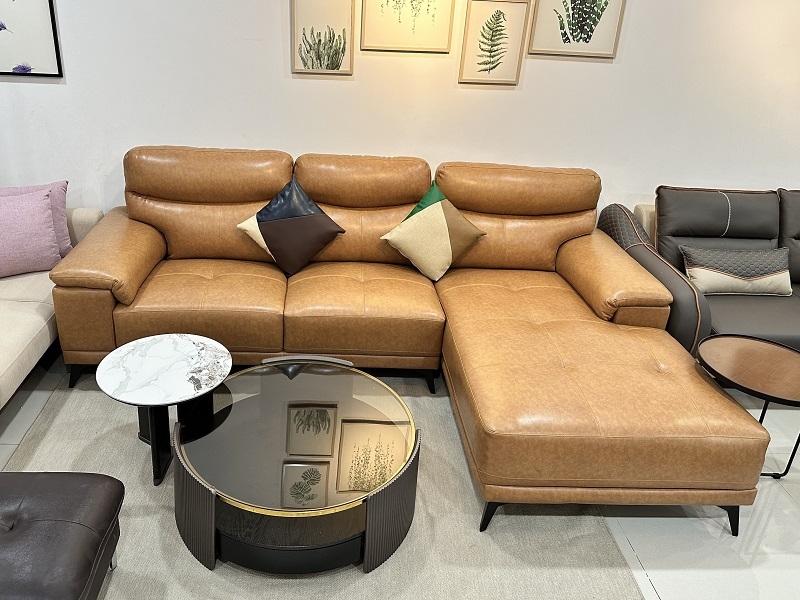 Sofa Da Phòng Khách Giá Rẻ 875T