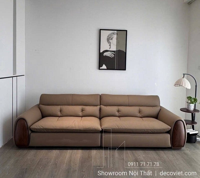 Sofa Giường Chỉnh Điện Bọc Da Bò 1177T