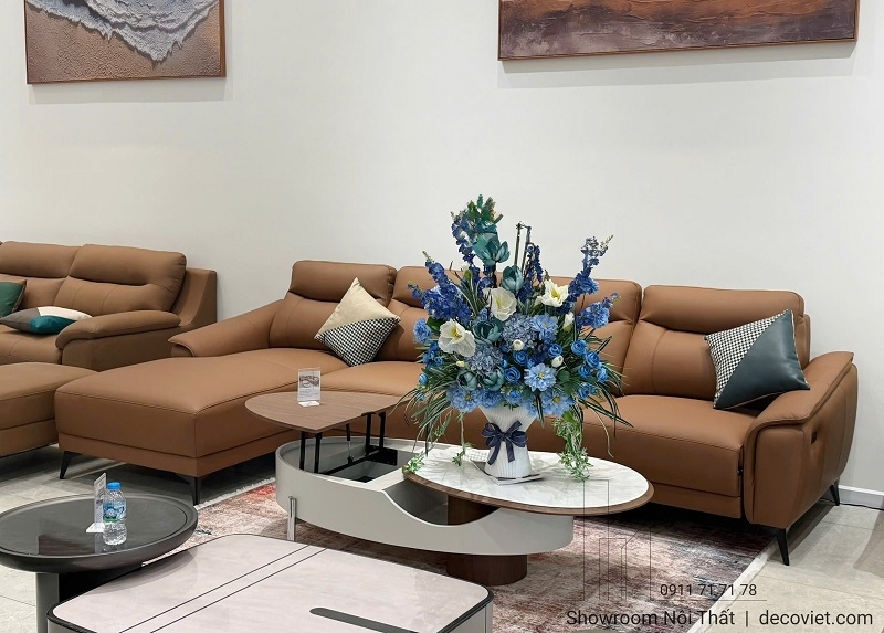 Sofa Góc Chỉnh Điện 1164T