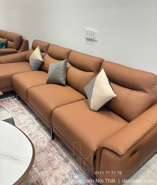 Sofa Góc Chỉnh Điện 1164T