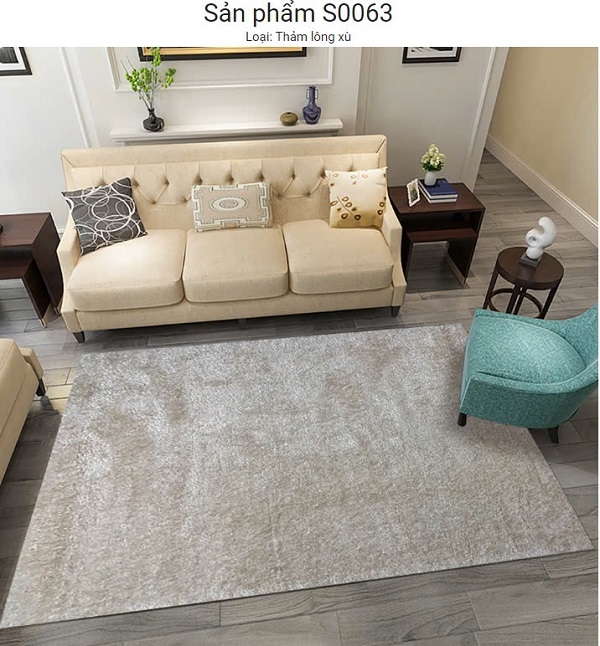 Thảm Sofa Phòng Khách Đẹp S0063