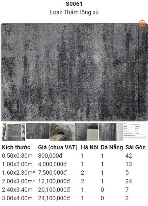 Thảm Sofa S0061