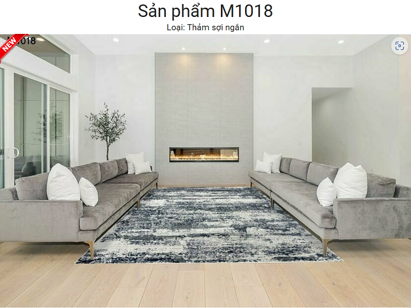 Thảm Sofa Sang Trọng M1018