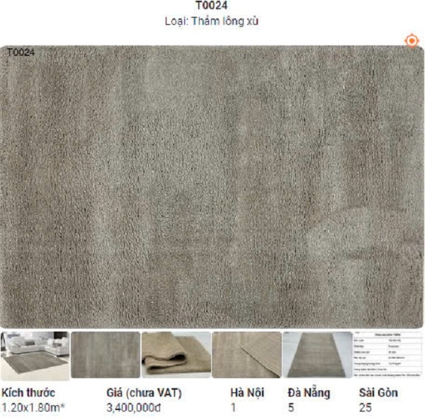 Thảm Trải Sàn Đẹp T0024