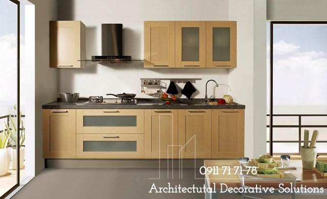 Tủ Bếp Gỗ Giá Rẻ 237T