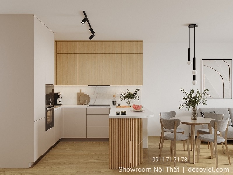 Tủ Bếp Gỗ Công Nghiệp 1175T