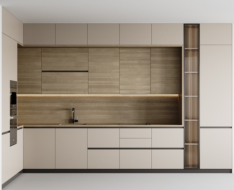 Tủ Bếp Hiện Đại 450T