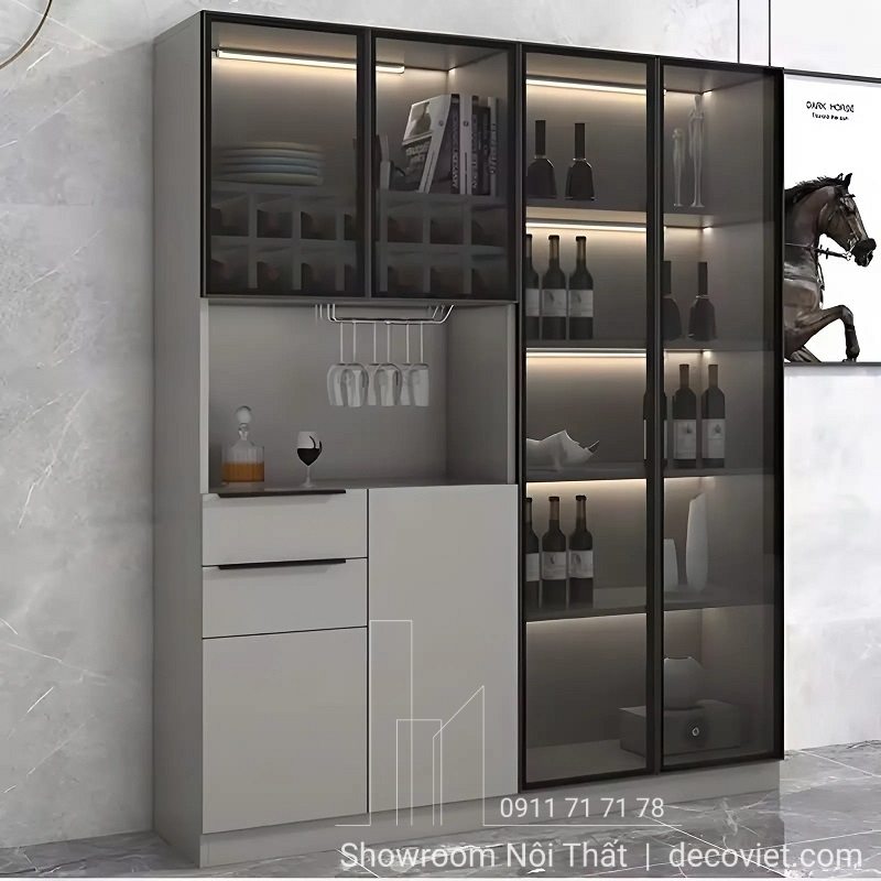 Tủ Đựng Rượu Cánh Kính 2035T