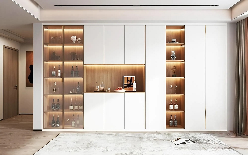 Tủ Đựng Rượu Gỗ 2020T