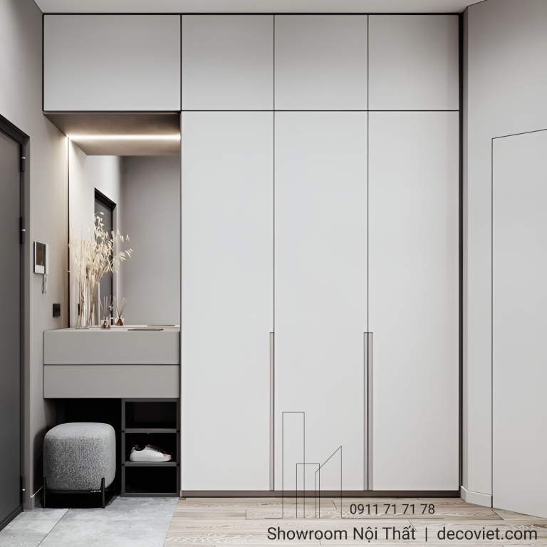 Tủ Quần Áo Gỗ 1203T
