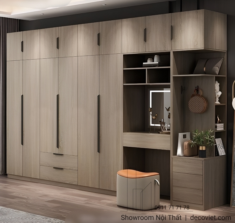 Tủ Quần Áo Gỗ 1205T