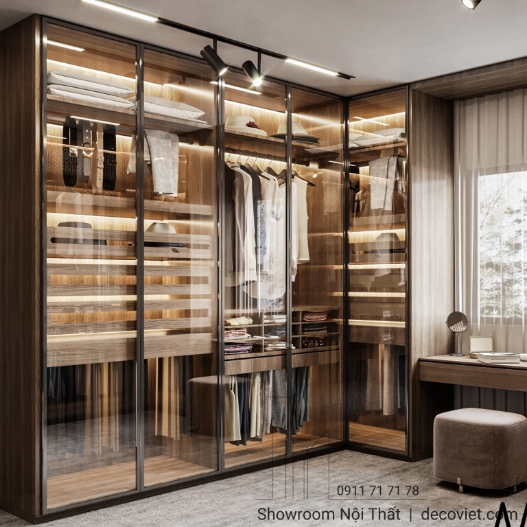 Tủ Quần Áo Gỗ 1215T