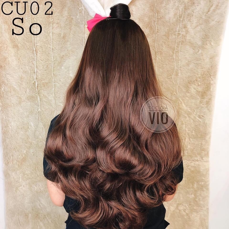 CU02 XOĂN LỌN 70CM Tóc giả VIO