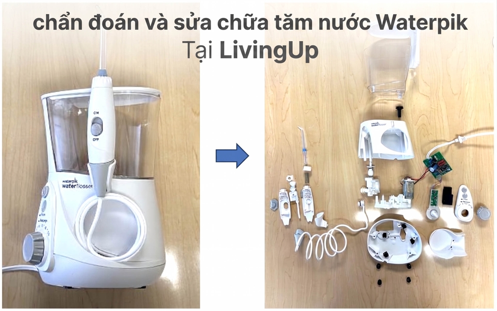 Lỗi bo mạch chủ tăm nước do rò rỉ nước