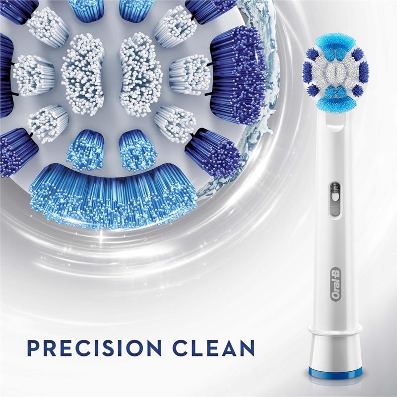 Đầu bàn chải điện Oral-b thay thế precision clean set 8 ( 1 đầu tách ra từ set 8 đầu)