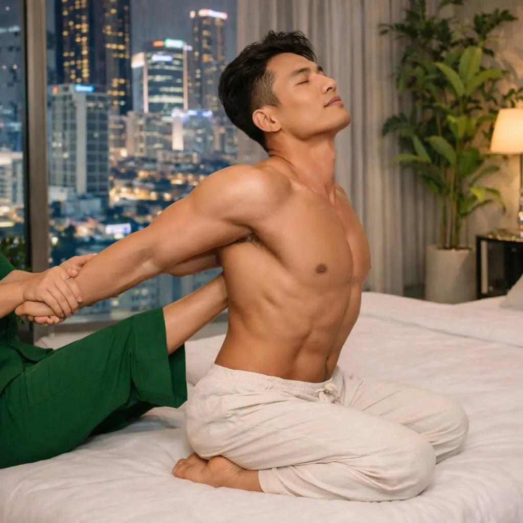 Thư giãn kéo giãn cơ kiểu Thái
