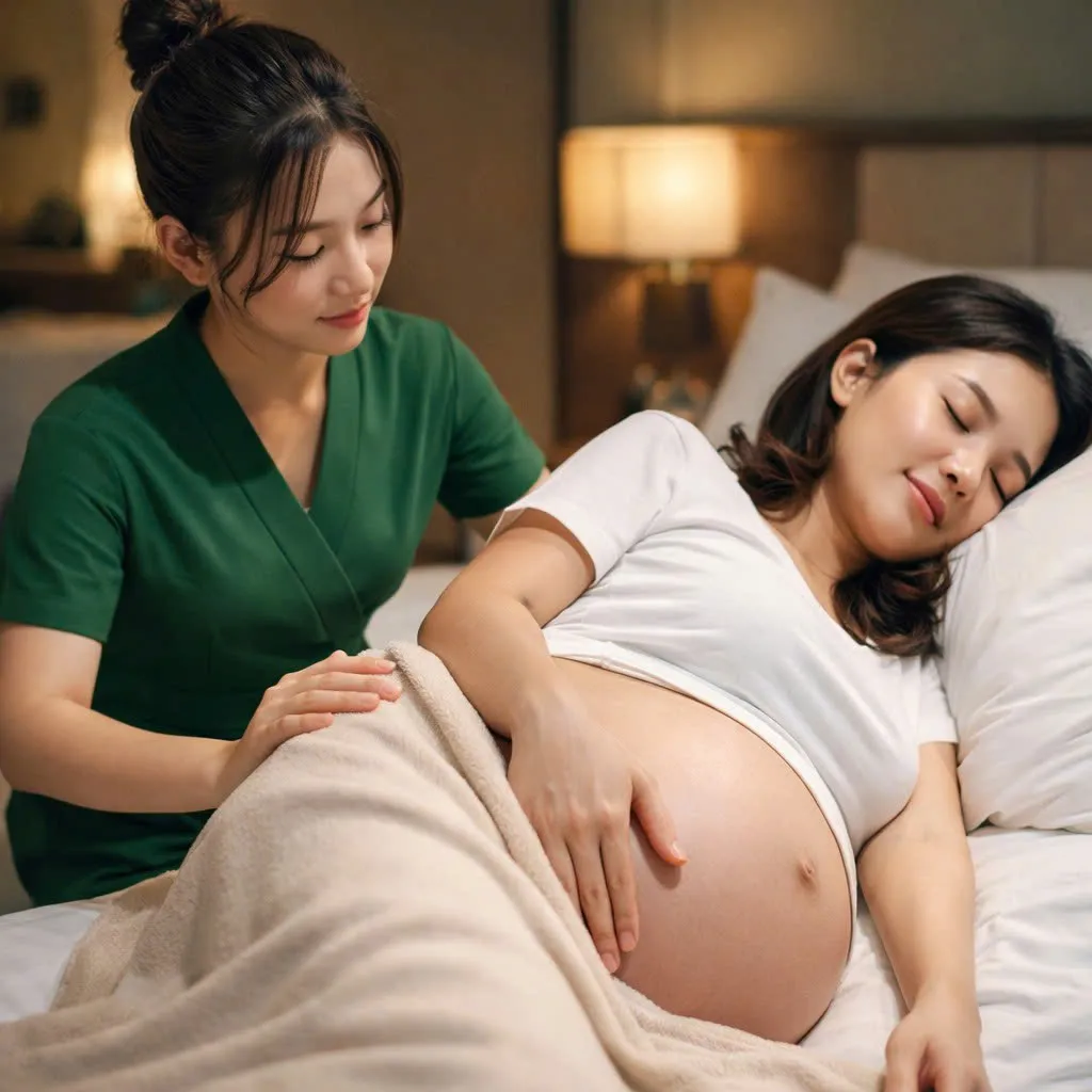 Thư giãn giải mỏi cho mẹ bầu