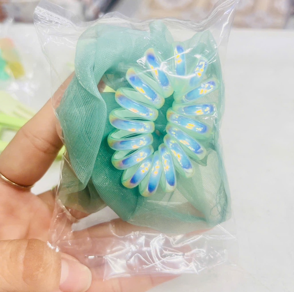 SET CỘT KẸP TÓC BỊT 2CÁI NGẪU NHIÊN (KHÔNG C.khấu)
