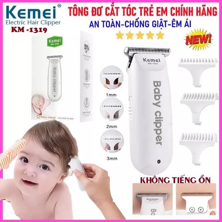 Tông Đơ Cắt Tóc Cho Bé Loại Xịn Cắt Sát Cực An Toàn